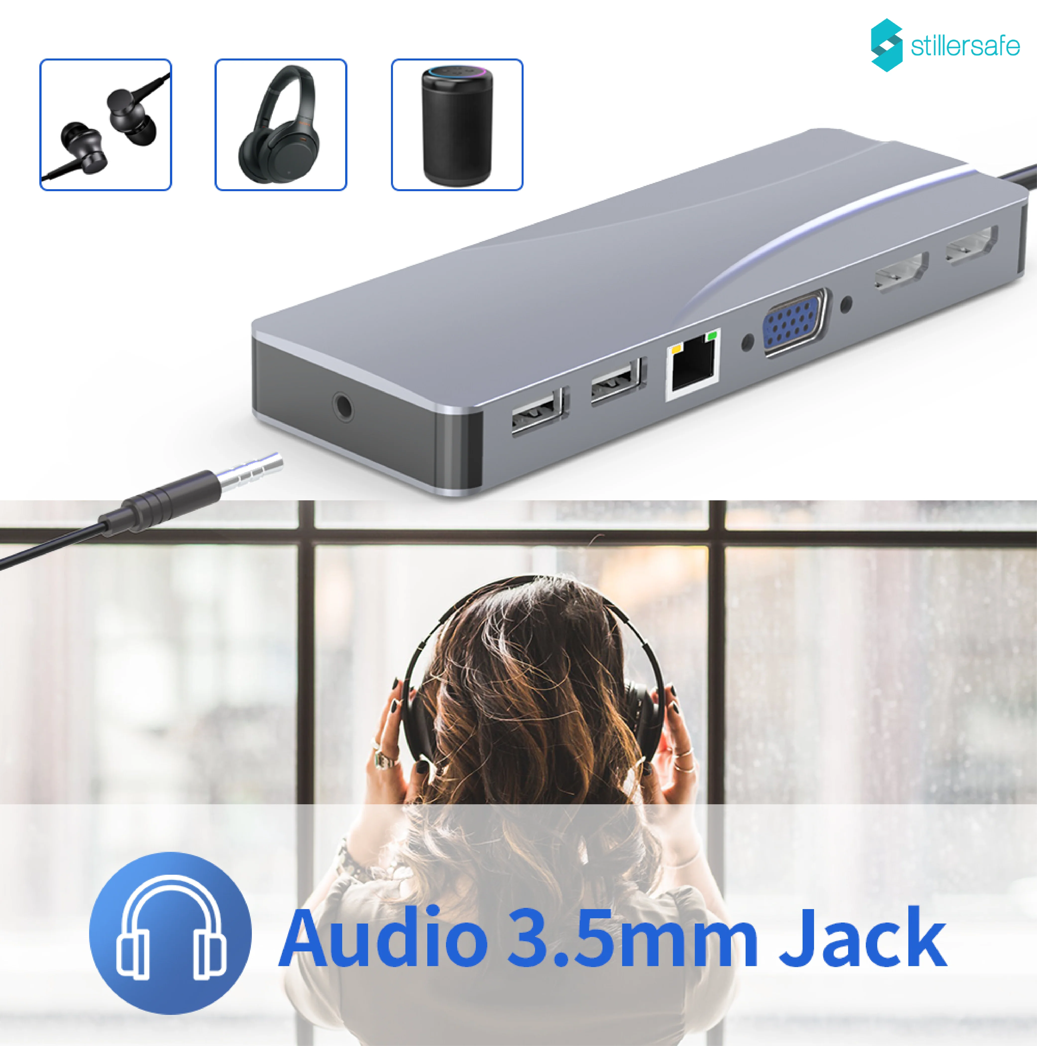 Docking Station 13 in 2 for Macbook (Pre-Order Fullfillment will take 20 days) - Image 3
