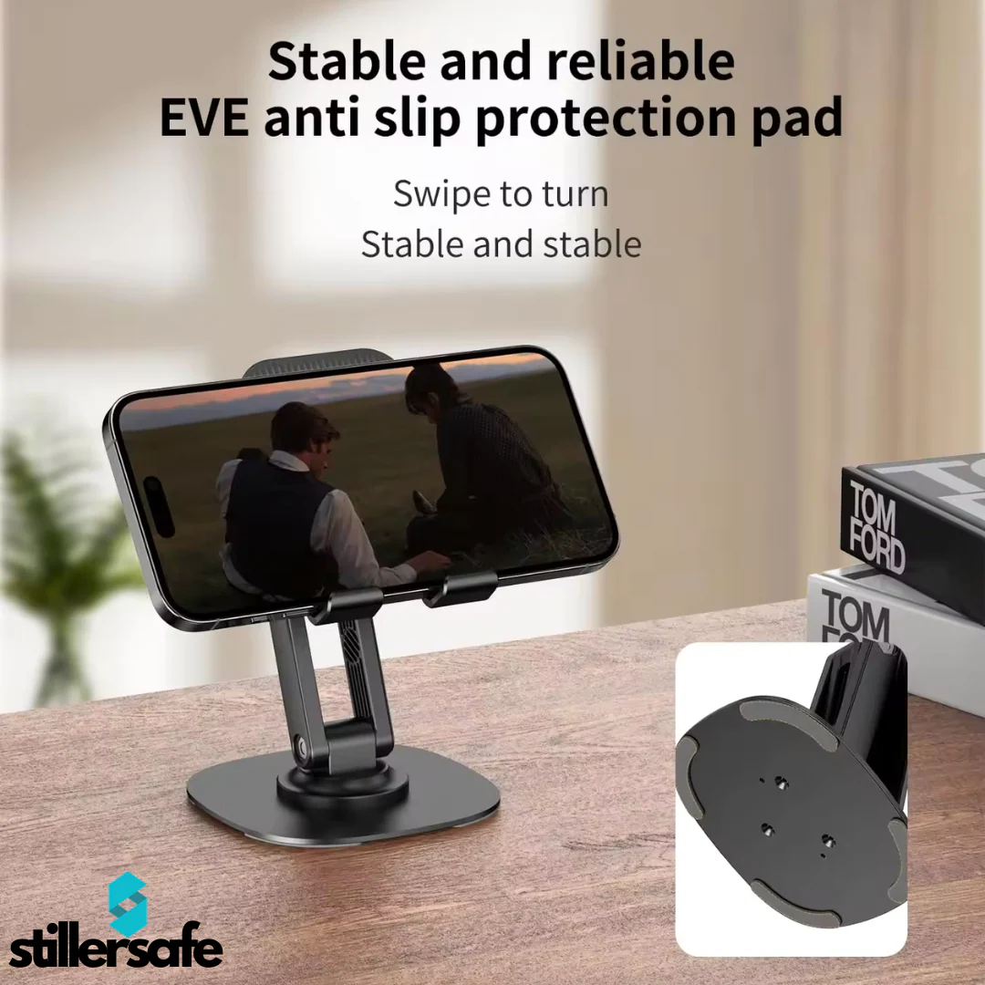 360 Degree Rotating Mobile Phone Stand Metal Base - Image 4
