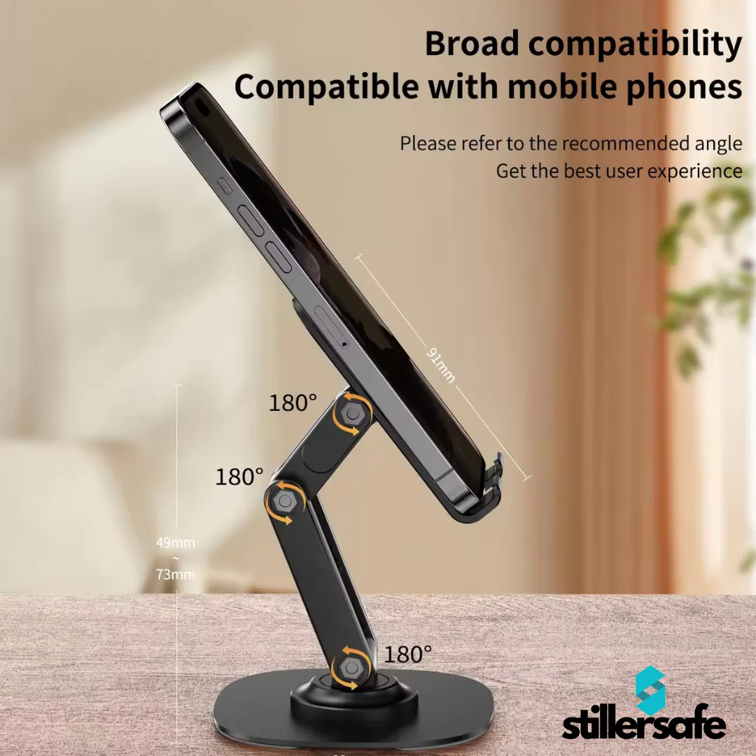 360 Degree Rotating Mobile Phone Stand Metal Base - Image 5