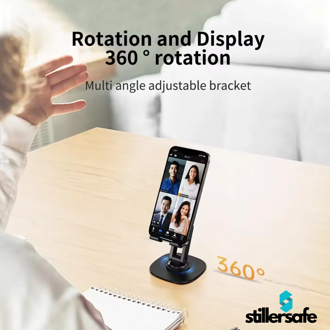 360 Degree Rotating Mobile Phone Stand Metal Base - Image 6
