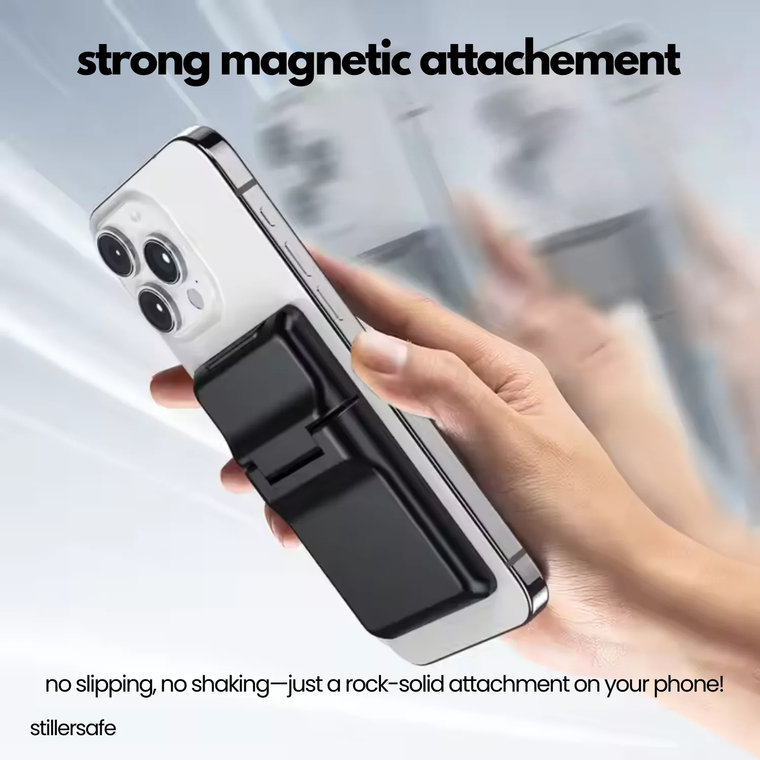 MagFlip Pro – Magnetic MagSafe Wallet for 3 Cards - Image 7