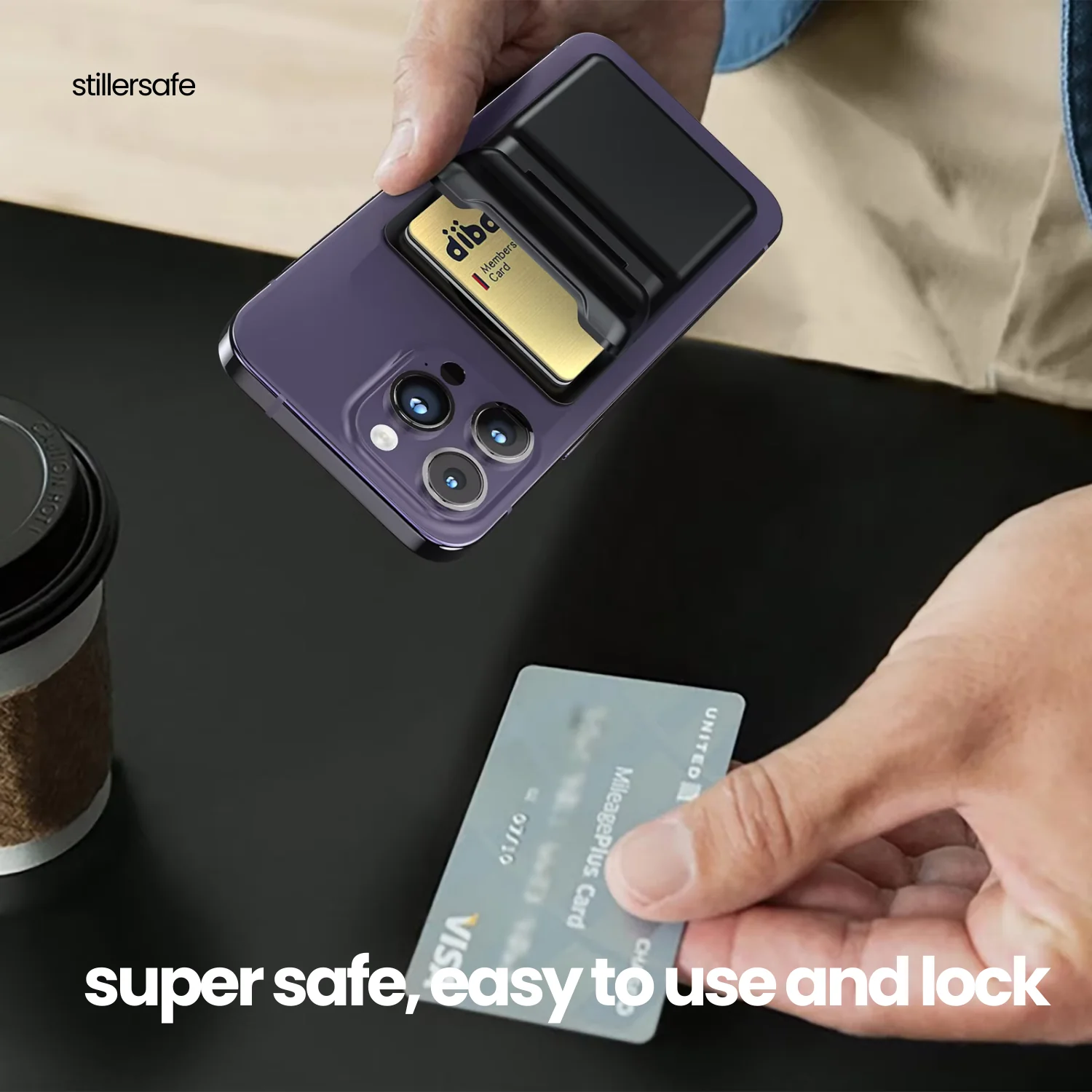 MagFlip Pro – Magnetic MagSafe Wallet for 3 Cards - Image 8