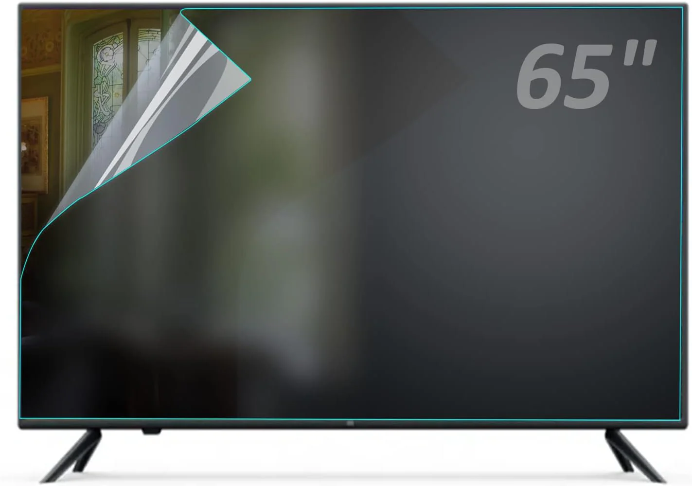 Anti Glare Eye Protection Screen for TV Blue Light Blocking Screen (Non Acrylic) - Screen Break Protection. - Image 5