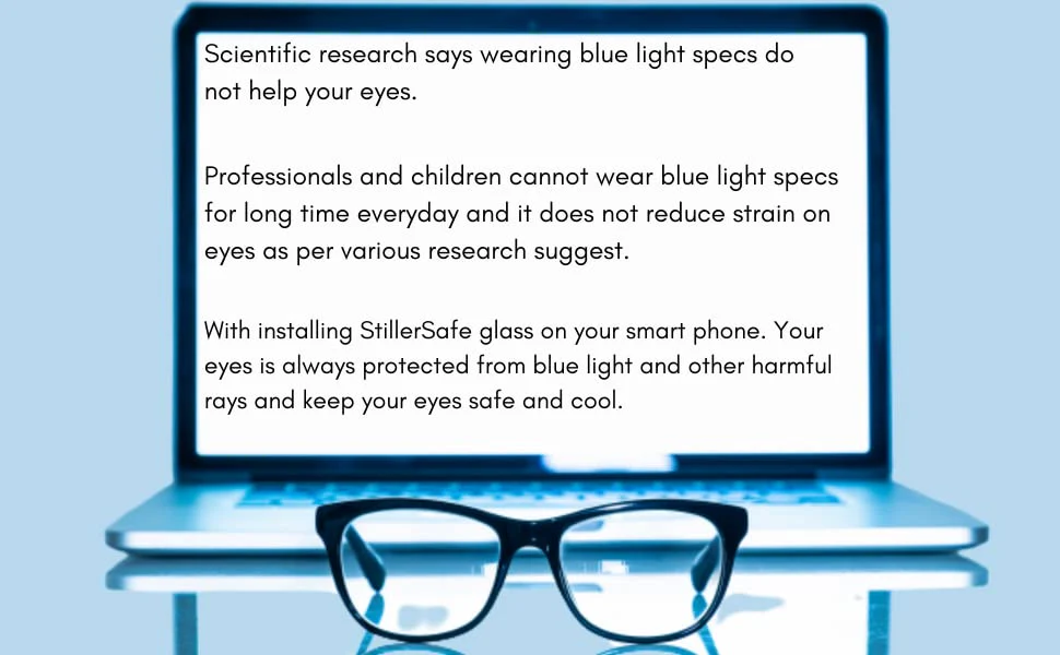 AntiGlare Eye + Face Skin Protection Screen for Lenovo Laptop Blue Light Blocking ABCS screen. - Image 10