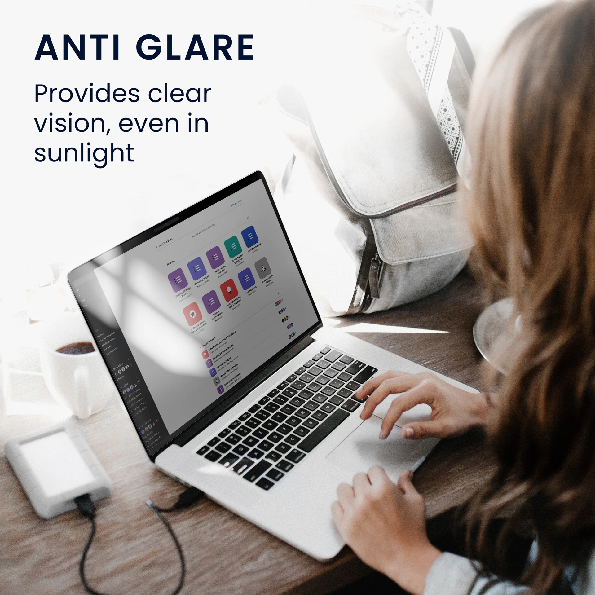 AntiGlare Eye + Face Skin Protection Screen for Lenovo Laptop Blue Light Blocking ABCS screen. - Image 9