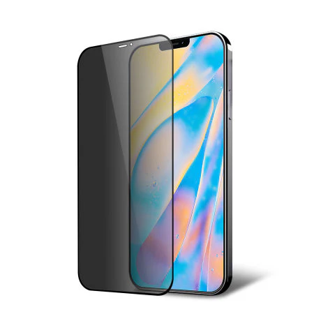Eye + Face Skin Protection AntiGlare 5D Tempered Glass for iPhone 14. Blue Light Blocking ABCS Glass