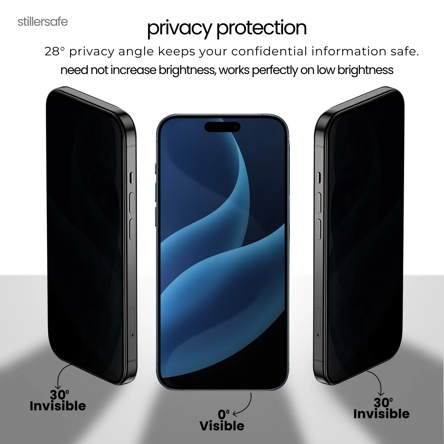 Antiglare Tempered Glass for Infinix Hot 30 5G - Blue Light Blocking Glass - Image 3