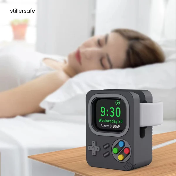 Apple RetroTime Base Watch Stand + Cable Management - Image 8