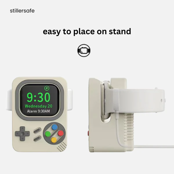 Apple RetroTime Base Watch Stand + Cable Management - Image 9