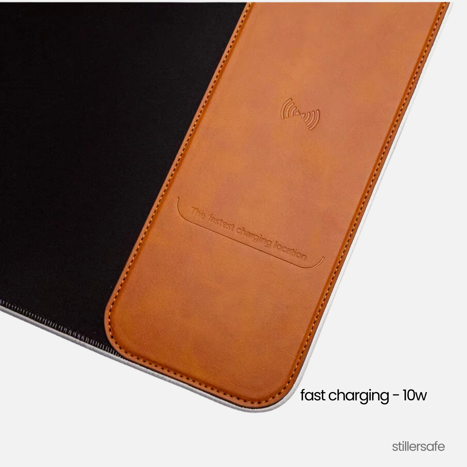 Deskmat with wireless charger. Smartphone and Airpod Charger. - Image 7