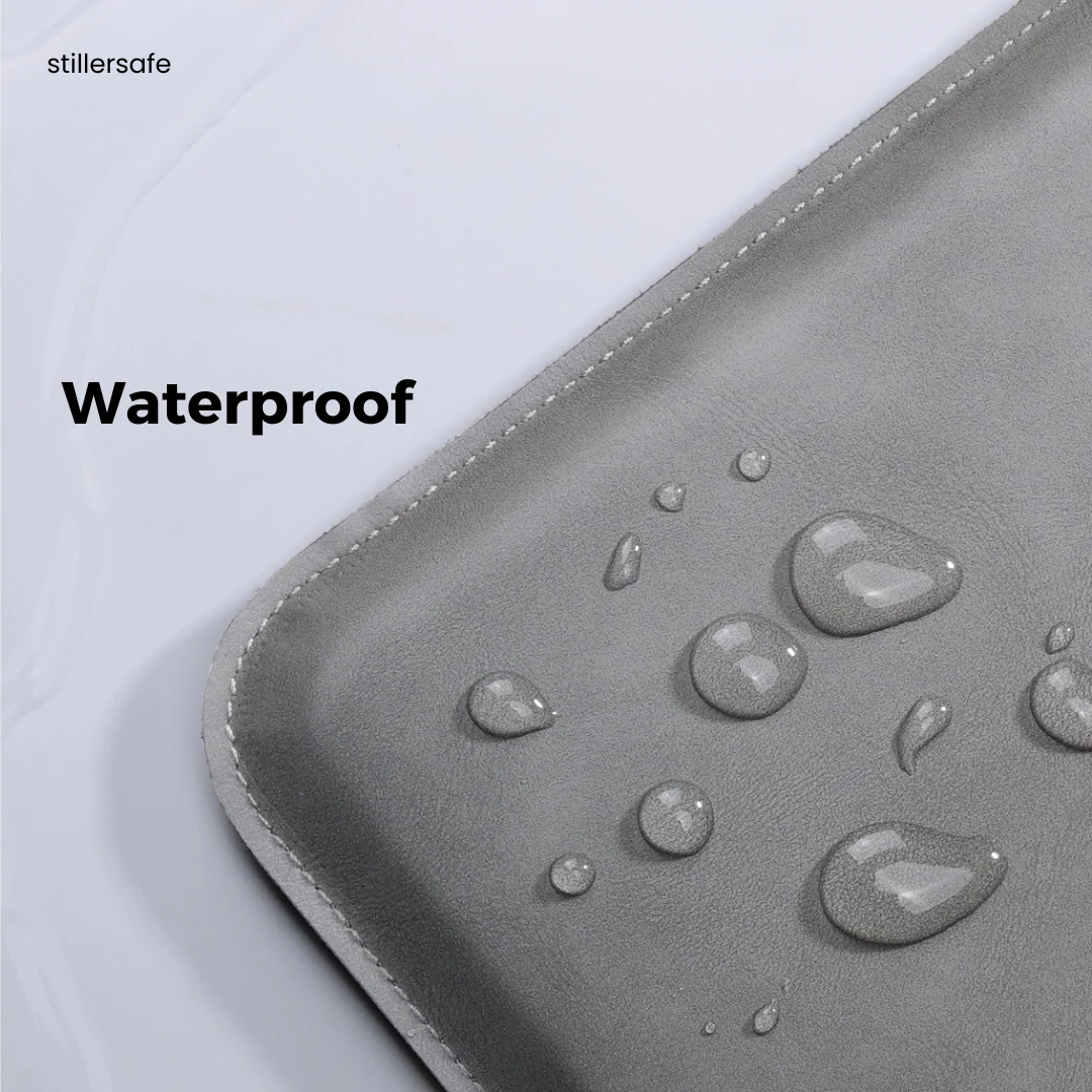 Laptop Sleeve With Stand - PU Leather - Image 14