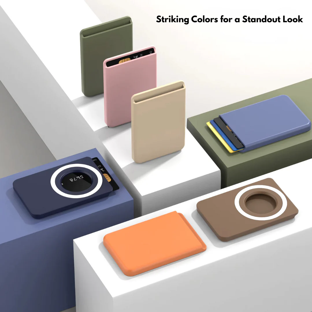 MagSafe GripWallet – Premium Silicone, Vivid Colors, Anti-Slip Design - Image 7