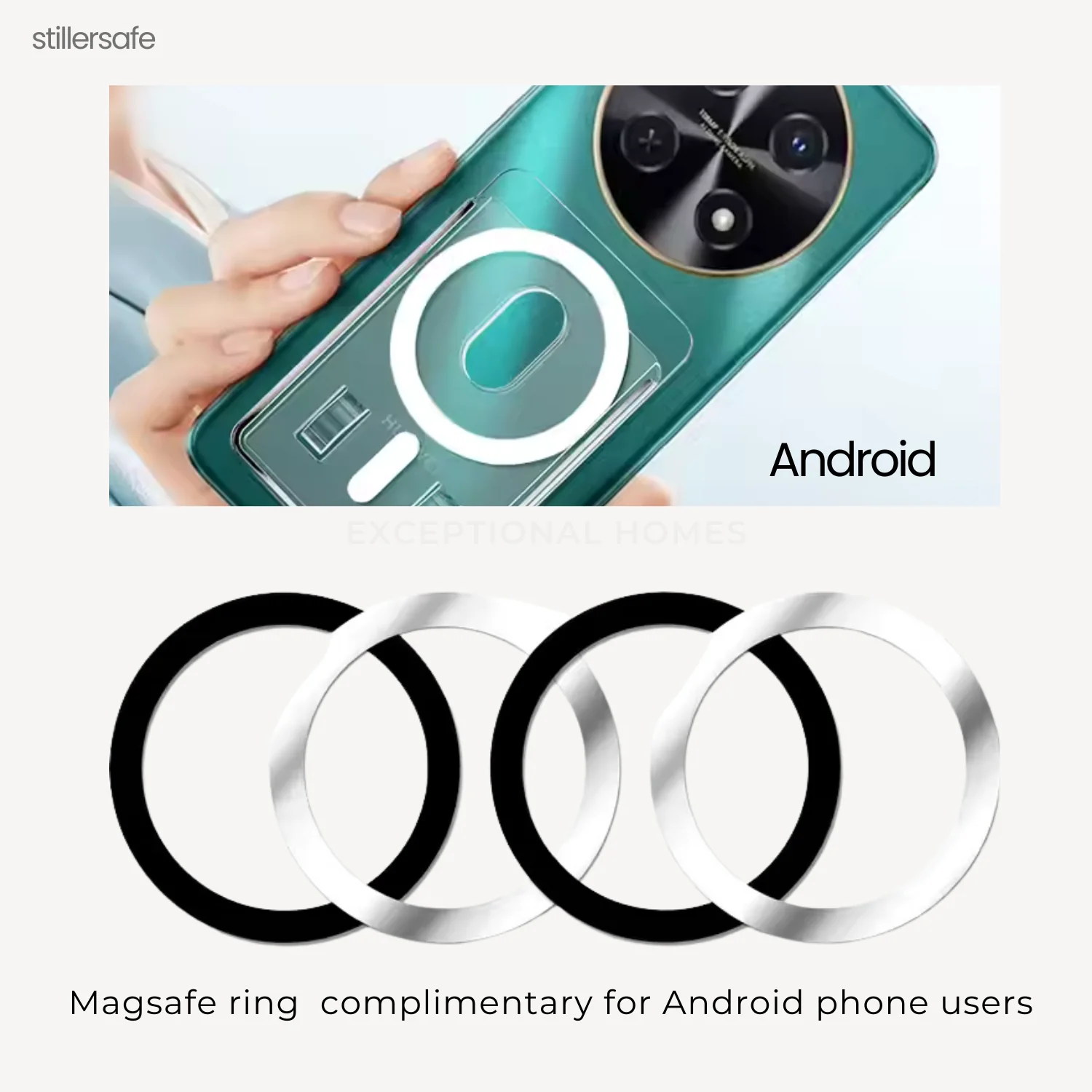 MagSafe Access Card Holder - Premium Magnetic Badge Holder for RFID & Security Doors - Image 9