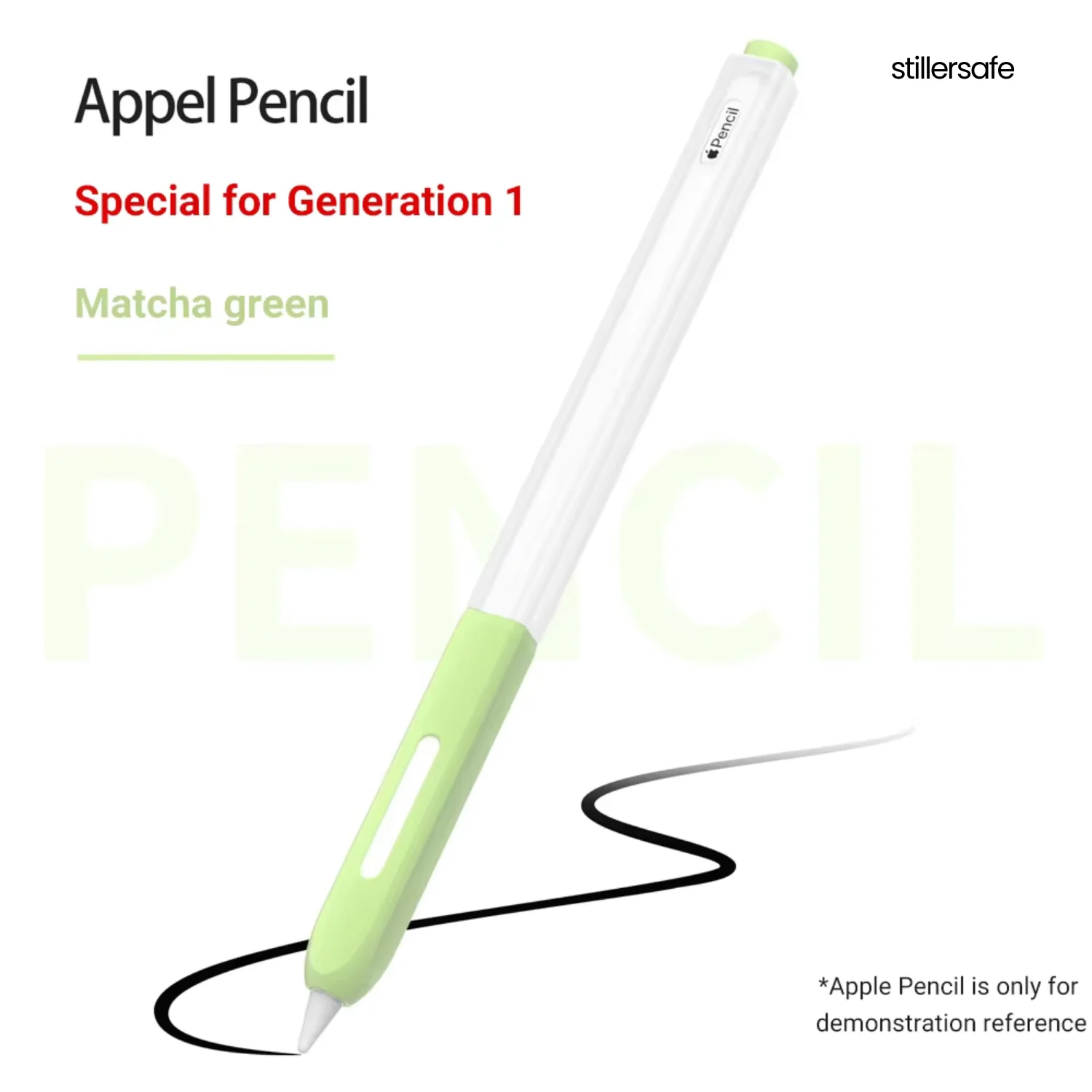 For iPad Pencil 2 stylus Protective Case Soft Silicone Protective + Tip Cover Anti-Scratch Nib - Image 6