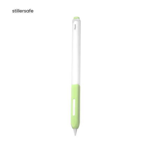 For iPad Pencil 2 stylus Protective Case Soft Silicone Protective + Tip Cover Anti-Scratch Nib - Image 8