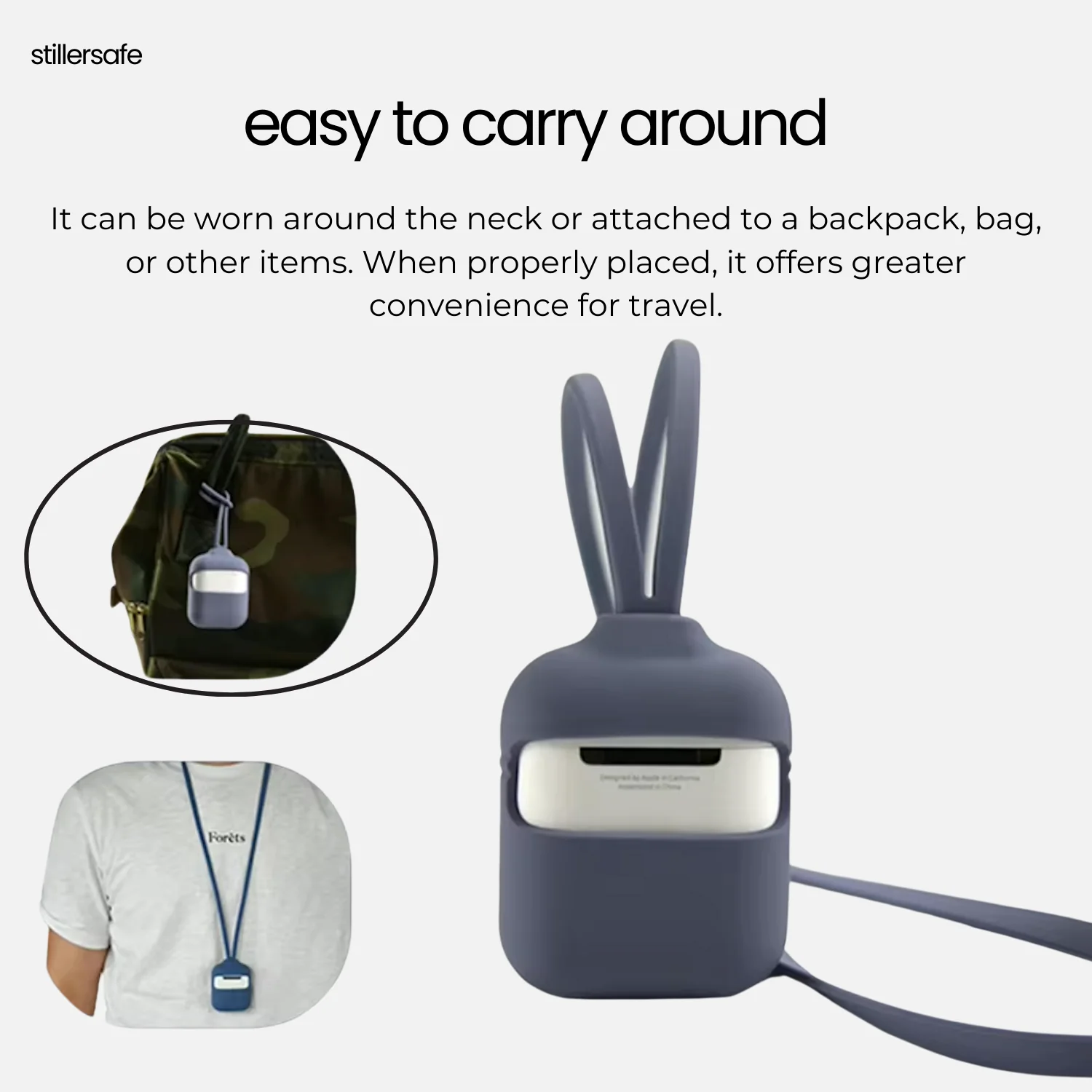 Airpods Case, 2-Way with Strap - Image 9