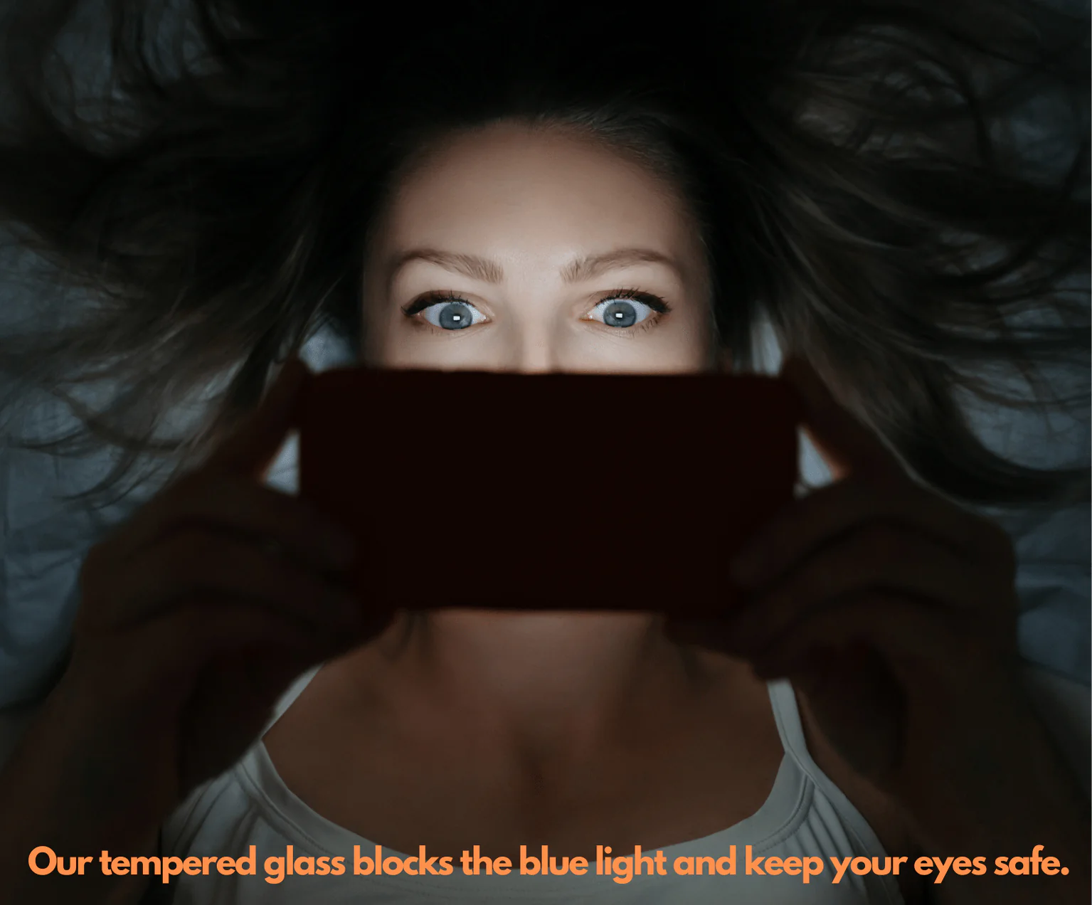 AntiGlare Tempered Glass for RealMe 7 Pro Blue Light Blocking Glass. - Image 3