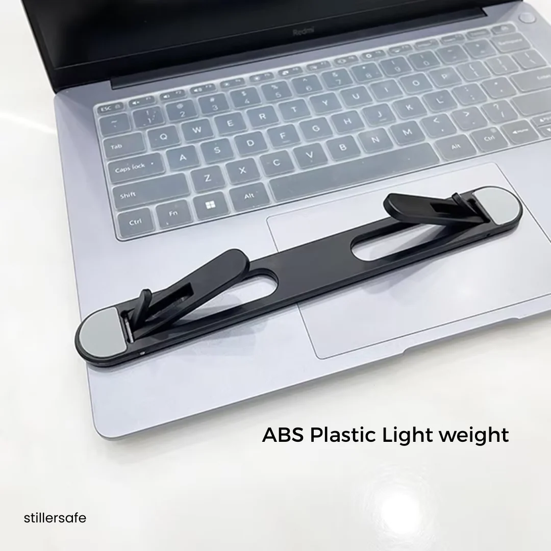 Sleek Foldable Ergonomic Laptop Stand - Aluminium Alloy Material - Image 6