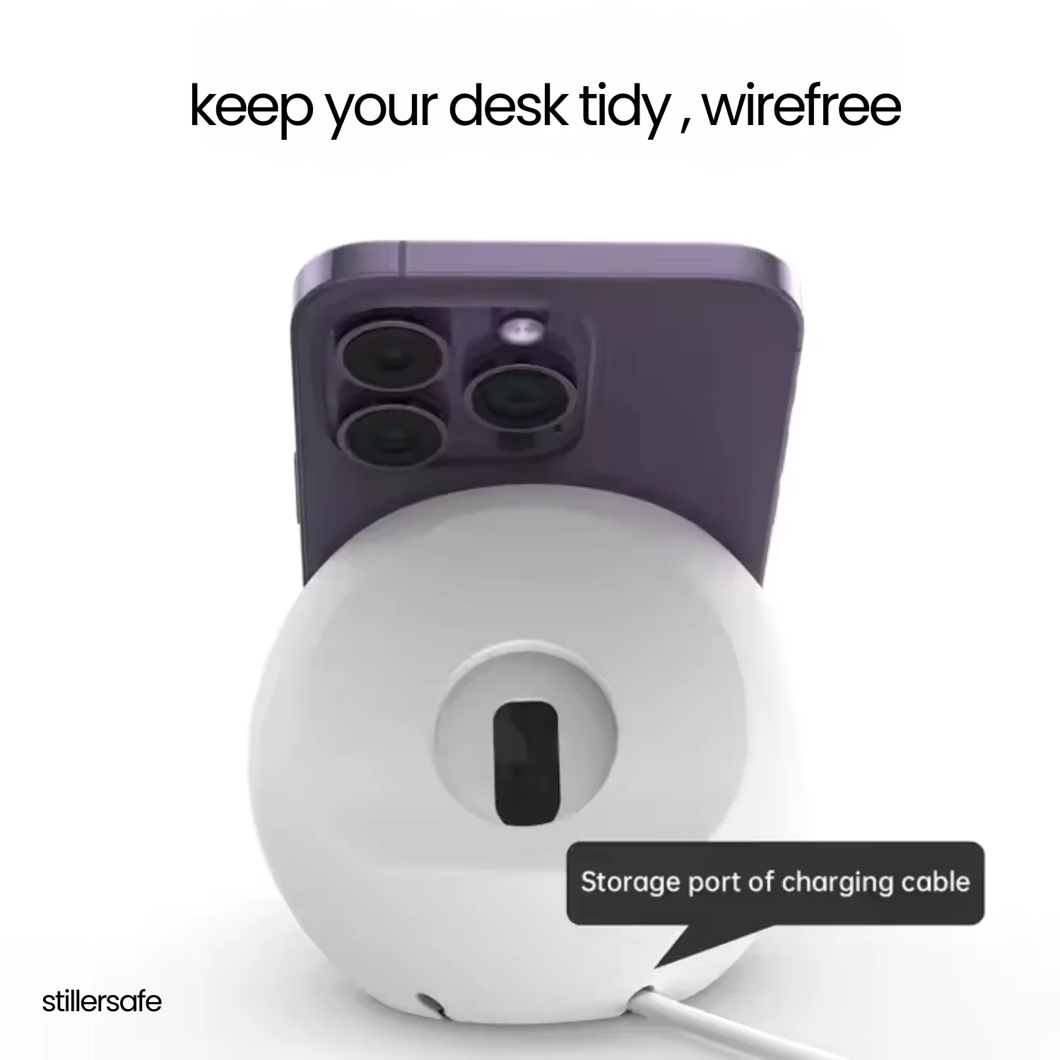 Premium silicone MS2 wireless charging stand - Image 7